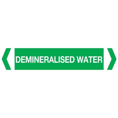 Demineralised Water Pipe Marker (Pack Of 10)