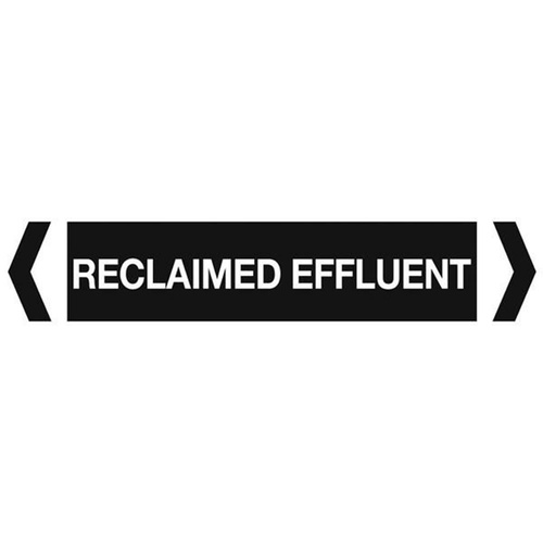 Reclaimed Effluent Pipe Marker (Pack Of 10)