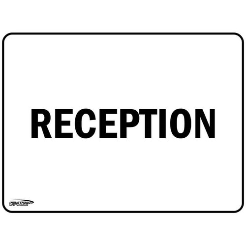 Notice Sign - Reception