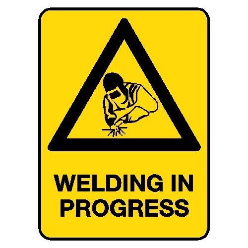 Hazard Sign - Welding In Progress