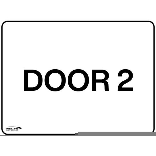 Notice Sign - Door 2