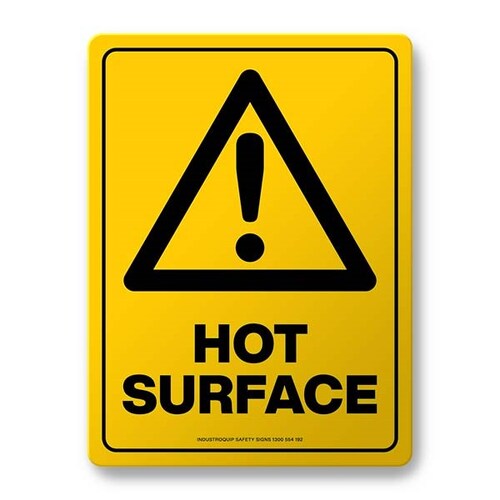 Warning Sign - Hot Surface