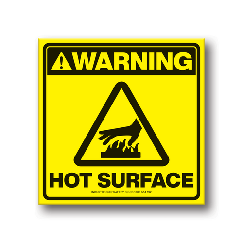 Hot Surface Stickers - Pack of 10