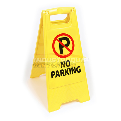 No Parking Freestanding Sign