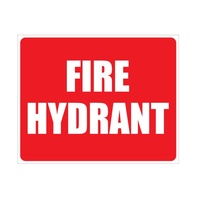 Fire Hydrant - 300mm x 225 - Metal