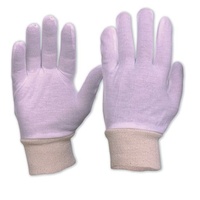 Interlock Poly/Cotton Liner With Knitted Wrist