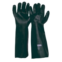 Green PVC Gloves - 45cm