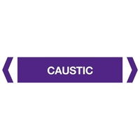 Caustic Pipe Markers (Pack of 10)
