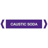 Caustic Soda Pipe Marker (Pack of 10)