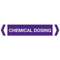 Chemical Dosing Pipe Markers (Pack Of 10)