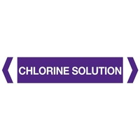 Chlorine Solution Pipe Marker (Pack of 10)