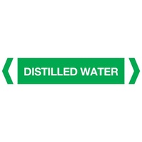 Distilled Water Pipe Marker (Pack Of 10)