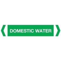 Domestic Water Pipe Marker (Pack Of 10)