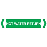 Hot Water Return Pipe Marker (Pack Of 10)