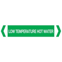 Low Temp Hot Water Pipe Marker (Pack Of 10)
