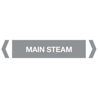 Main Steam Pipe Marker (Pack Of 10)