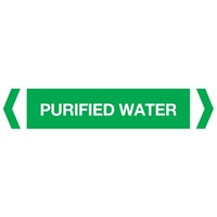 Purified Water Pipe Marker (Pack of 10)