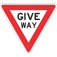R1-2 Give Way Sign - Class 1 Reflective