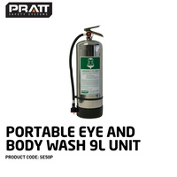 Pratt™ Portable Eye And Body Wash. 9L Unit