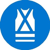 Safety Vest Mandatory Decals - 100mm