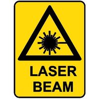 Hazard Sign - Laser Beam