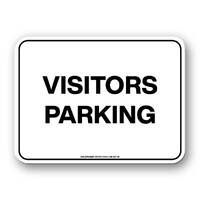 Notice Sign - Visitors Parking