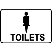 Notice Sign - Ladies Toilets