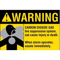 Warning Sign - Carbon Dioxide