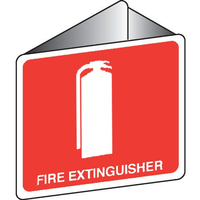 3D Wall Sign - Fire Extinguisher