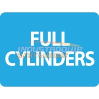 Full Cylinders Sign (Gas)