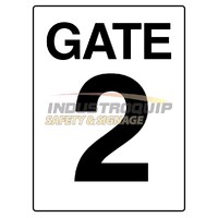 Gate 2 Construction Site Gate Signs