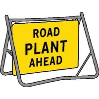 Swing Stand & Sign - Road Plant Ahead - 1200 x 900mm