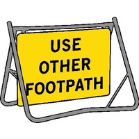 Swing Stand & Sign - Use Other Footpath - 900 x 600mm