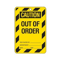 Lockout Tags - Caution Out Of Order
