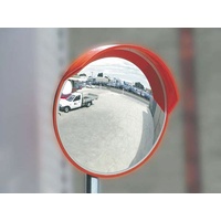 Outdoor Convex Mirror - 450mm post mount
