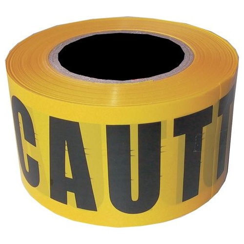 Caution Barrier Tape 100M x 75mm