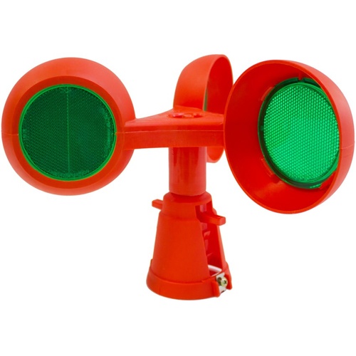 Rotolite Wind Powered Rotating - Green Beacon