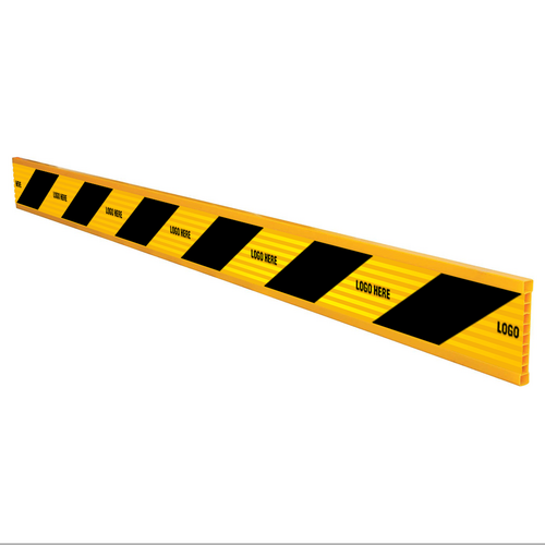 Plastic Reflective Barrier Boards (Add your logo)