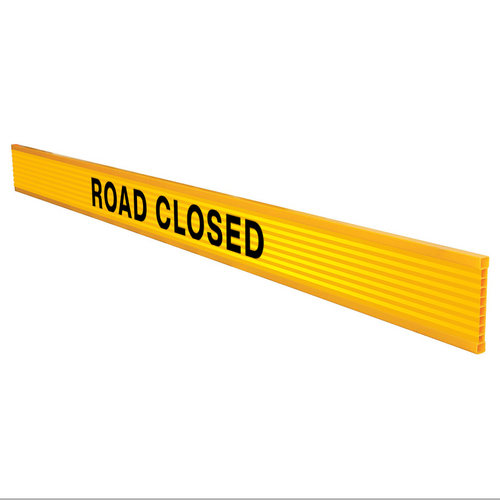 Plastic Reflective Road Closed Barrier Board