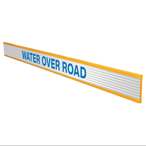 Water Over Road Plastic Reflective Barrier Boards