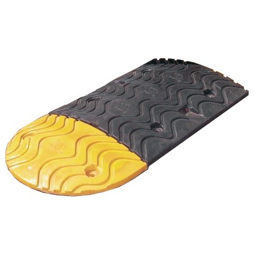 ExoGuard™ Rubber Speed Humps - End Module Section 250mm long