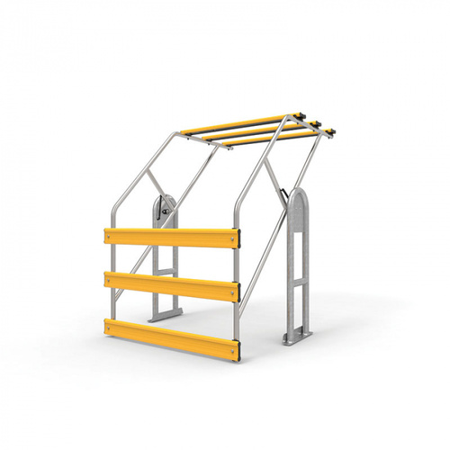 Mezzanine Rollover Safety Gate