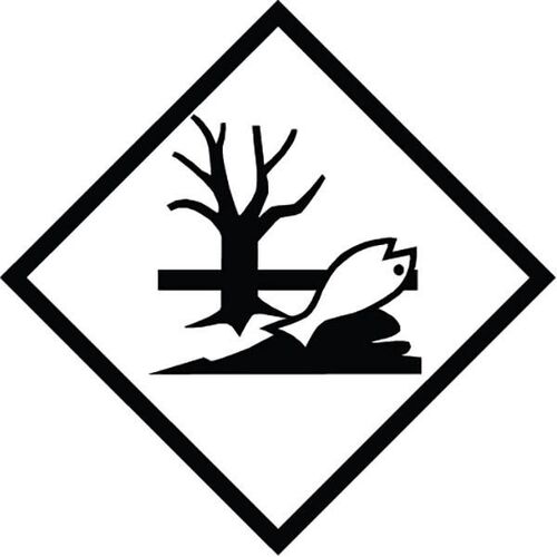 GHS Marine Pollutant Dangerous Goods Sign  - 250 x 250mm