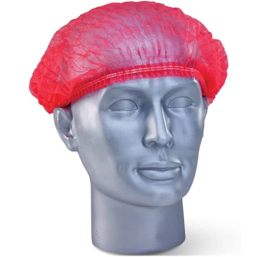 Red Crimp Caps - Hair Net (Pack of 100)