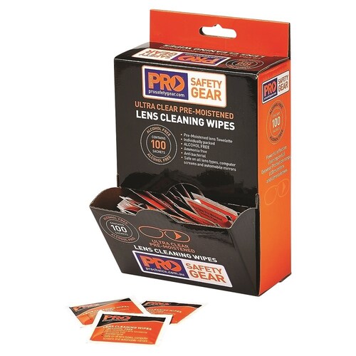 ProChoice™ Lens Cleaning Wipe - Alcohol Free 100 Pack