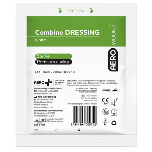 AEROWOUND Combine Dressing 10 x 20cm