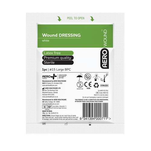 AEROWOUND #15 Wound Dressing 18 x 18cm