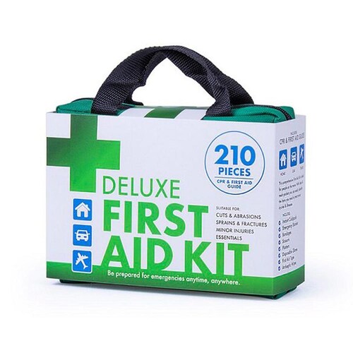 210PC Deluxe First Aid Kit
