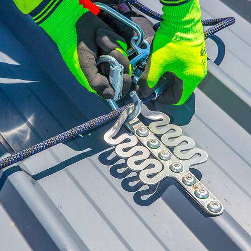 FrogLink™ energy Absorbing Surface Mounted Anchor Point with Rivets