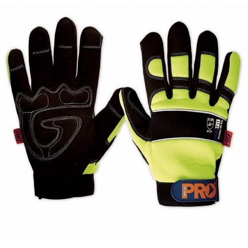 Profit Synthetic Leather Gloves - With fingers - Glove Sizes - 12